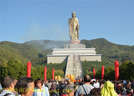 世界上最高的铜佛像——中国中原大佛