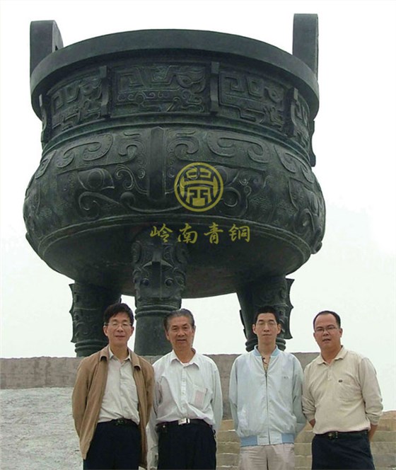 广东省中山市阜沙政府《九龙宝鼎》铜鼎工程