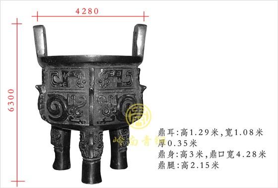 天津市京津快线迎奥运《盛世宝鼎》大型青铜鼎定制工程 天津市京津快线迎奥运《盛世宝鼎》大型青铜鼎定制工程