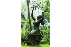 现货：少女雕塑（真人等比高）