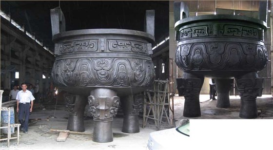 《延油宝鼎》-延长石油集团青铜鼎