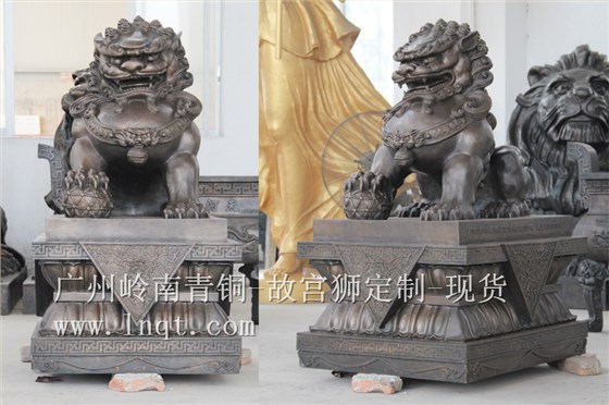 现货故宫狮2