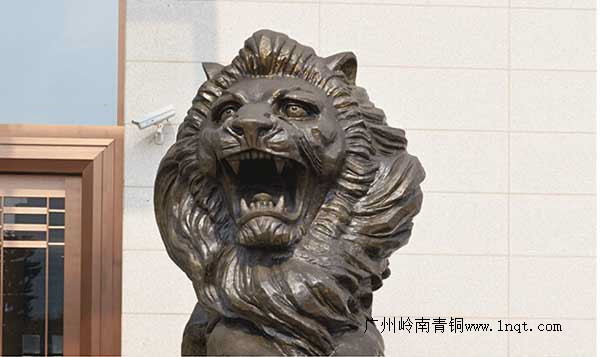 招商银行铜狮子工程-广州岭南青铜