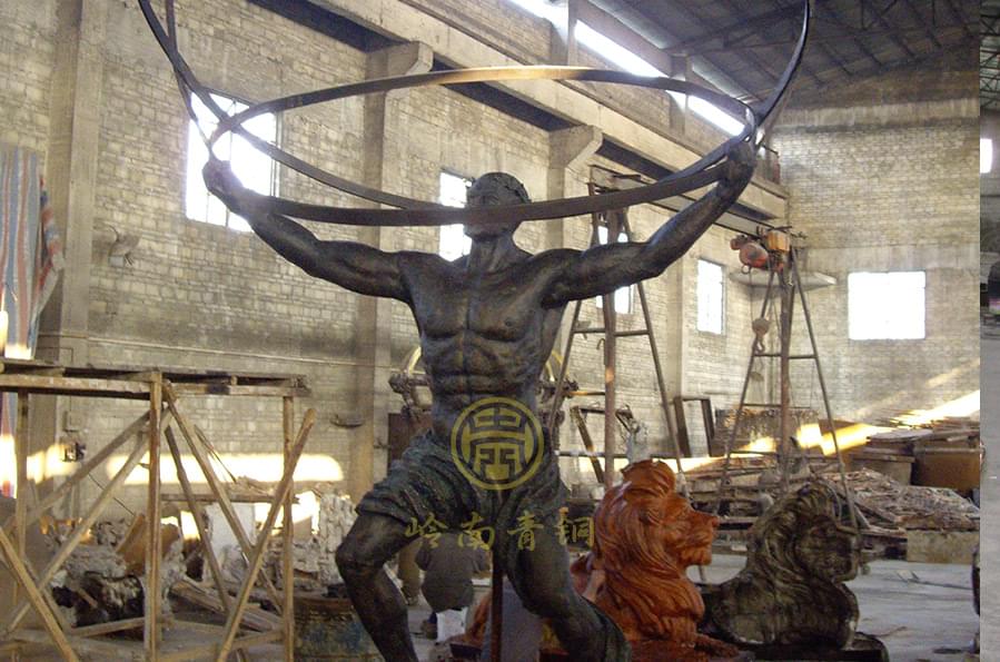 新加坡环球影城《大力神》人物雕塑工程