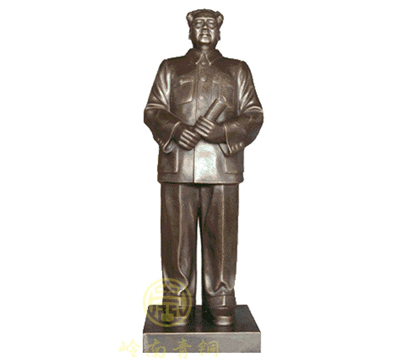 现货：毛泽东铜像（A高1.4米；B高0.9米）