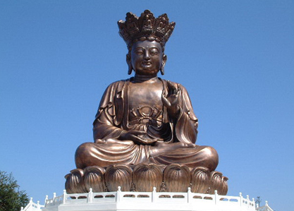地藏王菩萨铜像