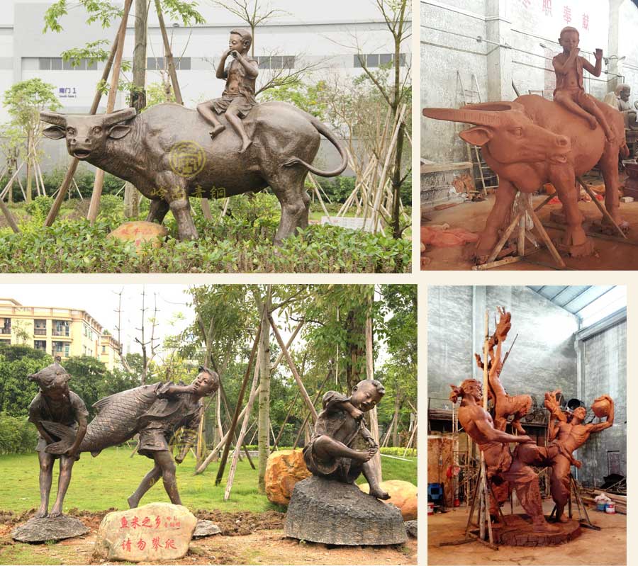 《醉龙》城市文化铜雕塑（8米）-广东中山政府